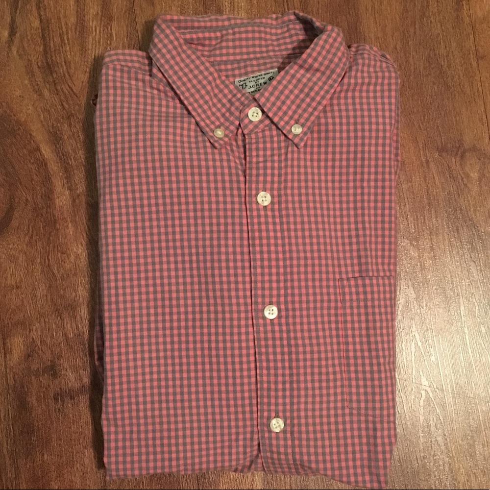 NWOT J. Crew Men's Button Down 100% Cotton Medium